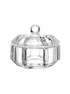 Transparent cup with a lid, 25 ml.